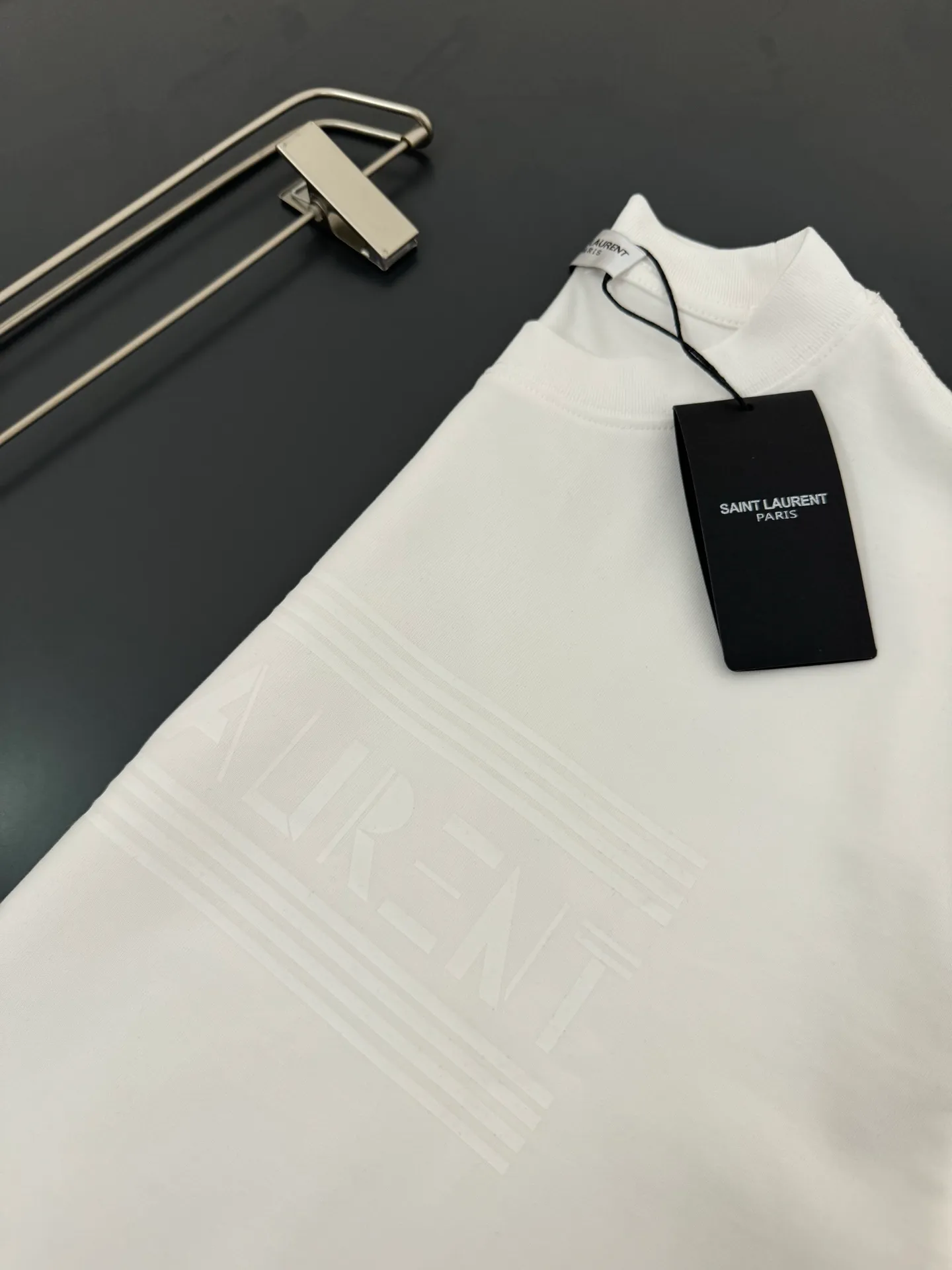 Yves Saint Laurent *YSL* * 320g t Breathable logo New Arrival t ， ， Versatile ：Black White Sizes：S M L XL XX